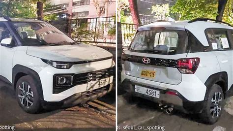 Hyundai Exter Leaks Before Launch Front And Rear Look Revealed