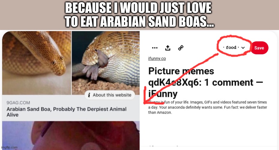 I Eat Sand Imgflip