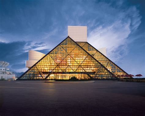 I M Pei Designed Rock And Roll Hall Of Fame Opened In 1995 Becoming