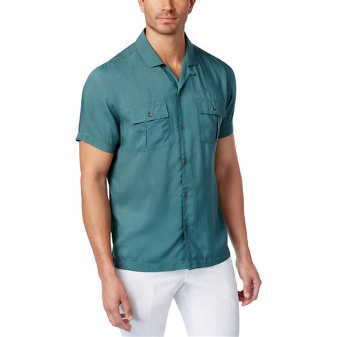 I N C Mens Ultra Soft Button Up Shirt