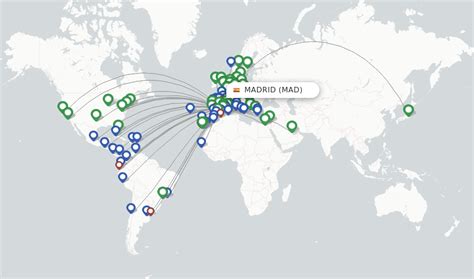 Madrid to Iberia Destinations