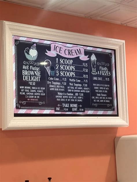 Ice Cream Shoppe Destin East Menu Destin Fl Checkle