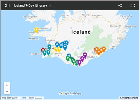 Iceland Itinerary Perfect 7 Day Trip Map Two Wandering Soles