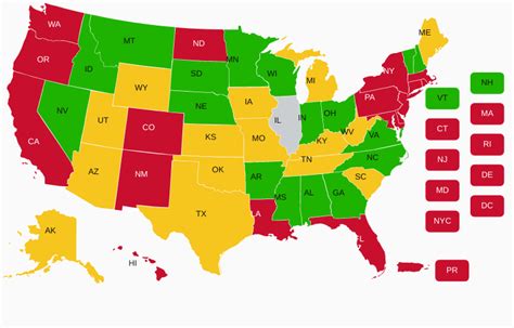 Illinois Concealed Carry Gun Laws Ccw Reciprocity Map Uscca 2021 08 17