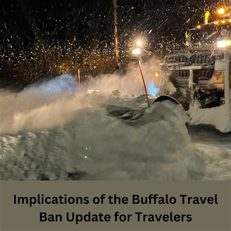 Implications Of The Buffalo Travel Ban Update For Travelers Travel Blust