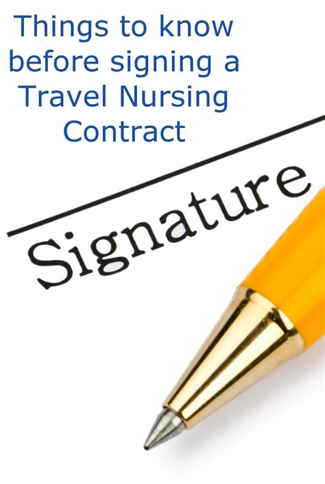 Important Considerations For Travel Nursing Contracts Bluepipes Blog