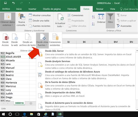 Importar Datos Del Banco En Excel