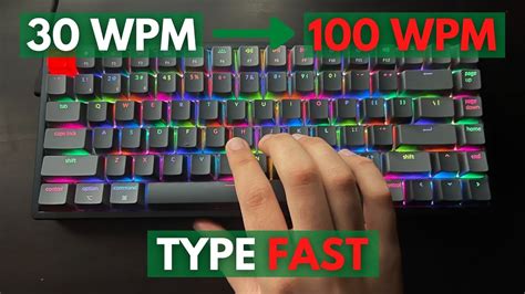 Increase Your Typing Speed From 30Wpm To 100Wpm In 20 Days With These Tips Youtube