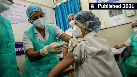 India Covid Vaccine Campaign Begins The New York Times