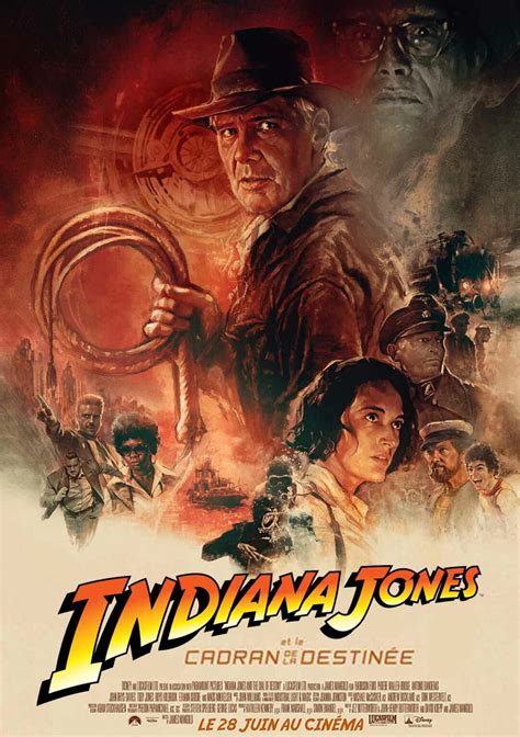 Indiana Jones Et Le Cadran Du Destin 2023 Affiche Quad Originale Cin Ma Britannique Eur 80 38