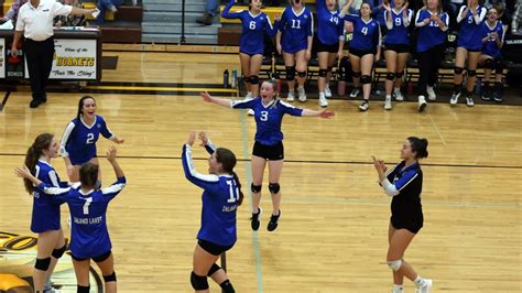 Inland Lakes Volleyball Beats Rudyard Again For Regional Title Repeat