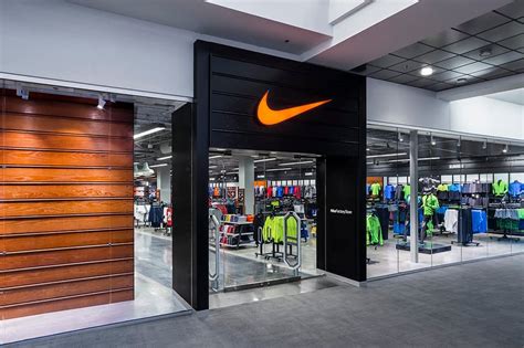 Inside Nike Outlet Store