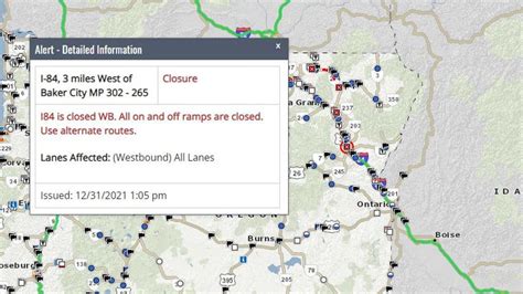 Interstate 84 In Eastern Oregon Closed Due To Wintry Conditions Kboi