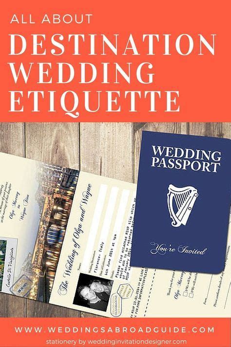 Inviting Guests To Your Destination Wedding Wedding Abroad Guests