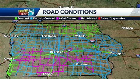 Iowa Travel Conditions Update