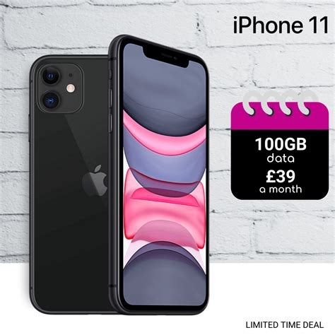 Iphone 11 Best Deals 100Gb Data Unlimited Calls Amp Text Phones Ltd