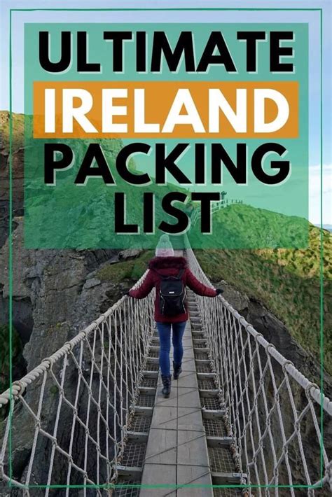 Ireland Travel 10 Packing Tips For An Ireland Vacation Ireland