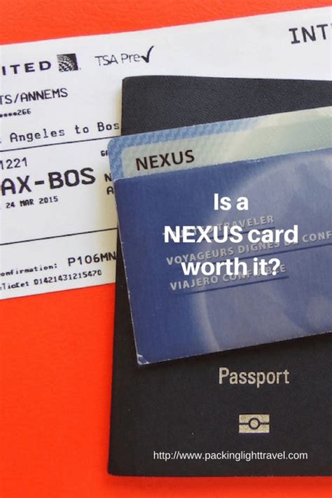 Is A Nexus Card Worth It Packing Light Travel