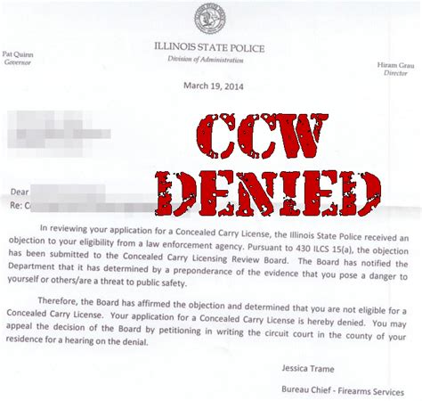 Is Your Il Ccw Denied Click Here For Help Gunssavelife Com