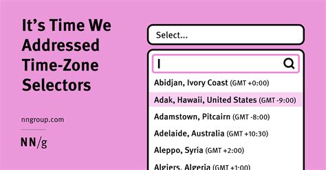 It S Time We Addressed Time Zone Selectors