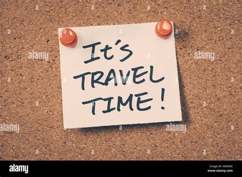 It S Travel Time Stock Photo Alamy