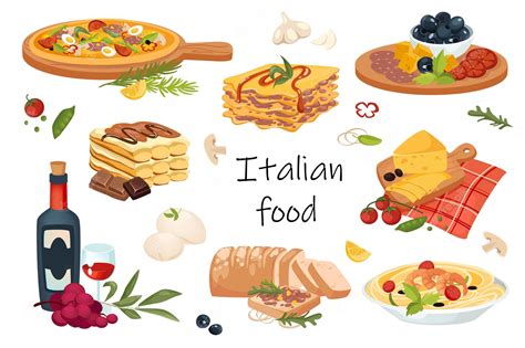 Italian Food Illustrations And Clipart 61 628 Italian Food Clip Art Library