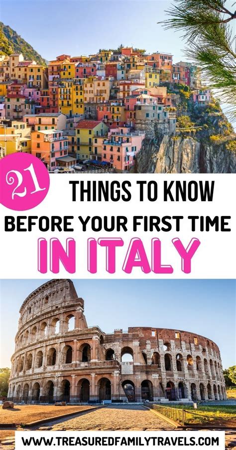 Italy 21 Travel Tips You Need To Know Treasured Family Travels