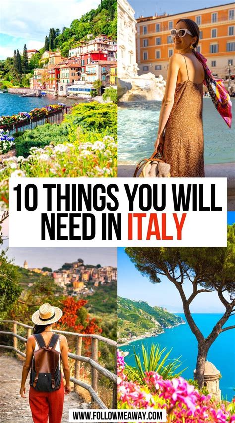 Italy Packing List 10 Things You Are Forgetting To Bring In 2022