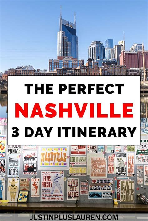 Itinerary For 3 Days In Nashville Tn Trip Planning Road Trip