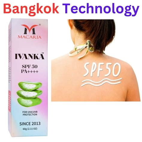 Ivanka Sunscreen Spf 50 Body And Face Waterproof Sunblock Beach Bum