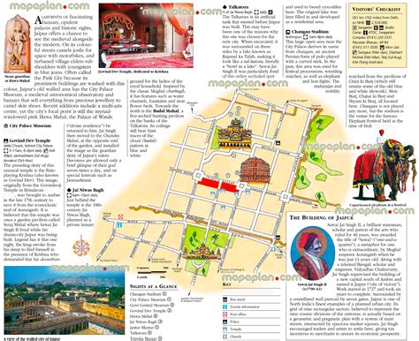 Jaipur Tourist Attractions Map Tourist Destination In The World