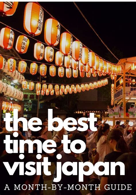 Japan By Month The Best Time To Visit Japan Japan Web Magazine