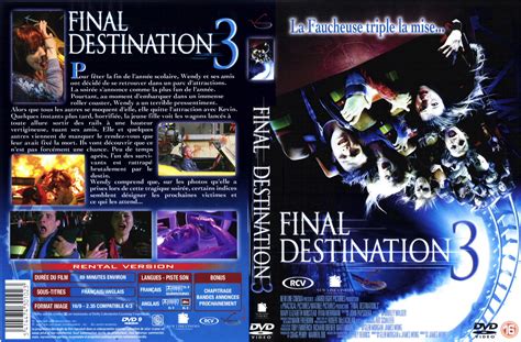 Jaquette Dvd De Destination Finale 3 V3 Cin Ma Passion