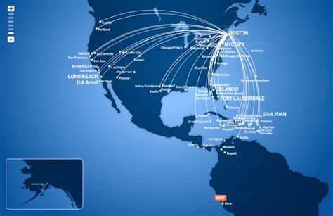 Boston JetBlue Destinations