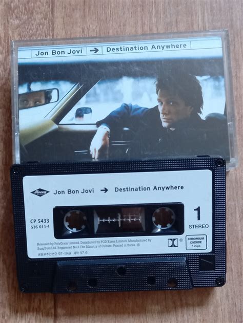 Jon Bon Jovi Destination Anywhere 1997 Cassette Discogs