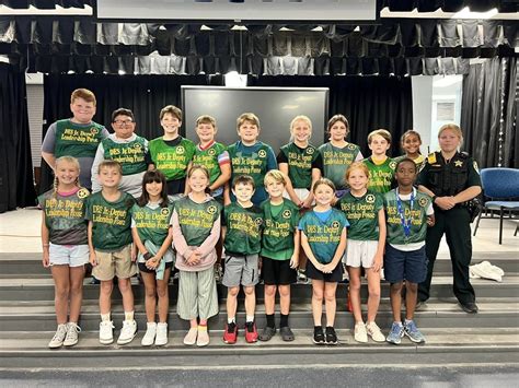 Junior Deputies Selected Destin Elementary School