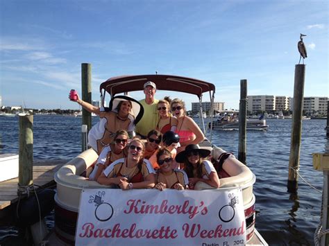 Just Add Water Bachelorette Party In Destin Florida Boat