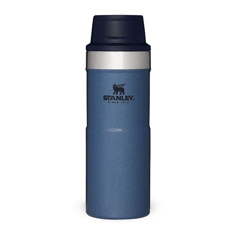 K B Stanley Trigger Action Travel Mug 35L Hammertone Lake Termokrus