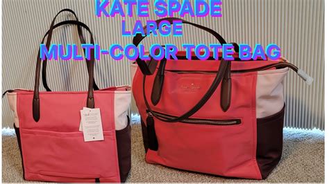 Kate Spade Travel Or Shopping Bag Review Youtube