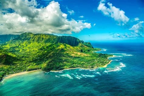 Kauai North Shore Aerial Helicopter Kauai Jpg