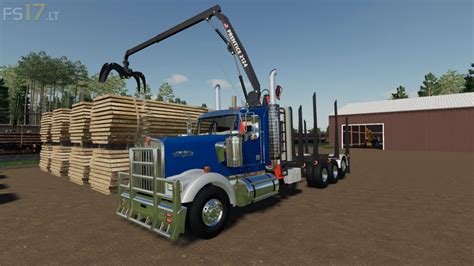 Kenworth W900 Log Truck V1 0 0 0 Gamesmods Net Fs19 Fs17 Ets 2 Mods