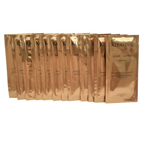 Kerastase Elixir Ultime Rich Shampoo All Hair Types Travel Sachets 0 34