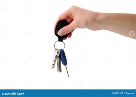 Key Fob And Keys Hanging Stock Photo Image 6833180