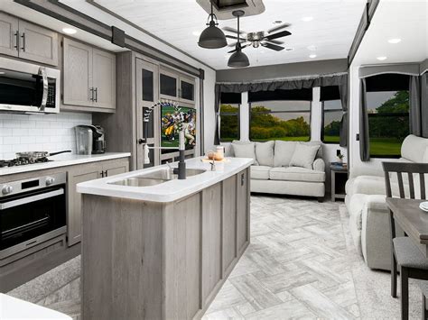 Keystone Residence Destination Trailer Interior Showing Bedroom