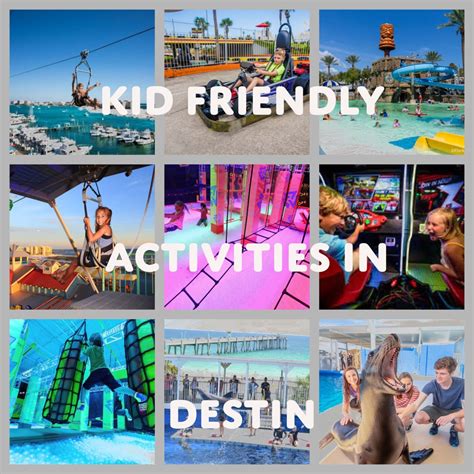 Kid Friendly Activities In Destin Beach Condos In Destin