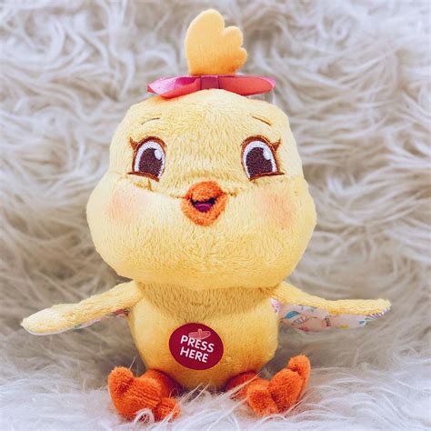 Kiki Chickie Plush With Sound Canticos Plush Soft Plush Travel Size Products