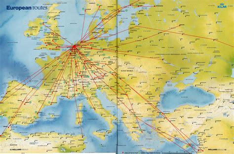 Klm European Routes 1993 March 1993 Airbus777 Flickr