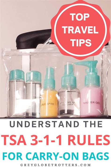 Know The Tsa Liquids Carry On Rules Amp Skip Through Security