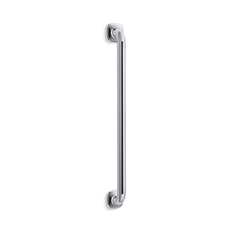 Kohler Cardale 24 In Polished Chrome Wall Mount Ada Compliant Grab Bar 500 Lb Weight Capacity