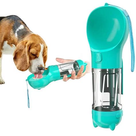 Kommilife 5 In 1 Portable Dog Water Bottle Barkermeow